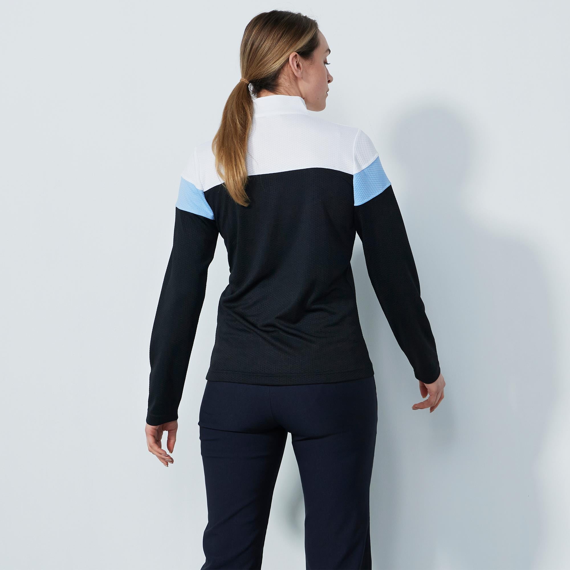 Daily Sports Regina Ladies Light Golf Mid Layer Black